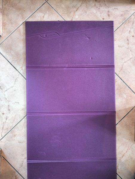 1 Tapis fitness pliable – idéal gainage, étirements, yoga doux