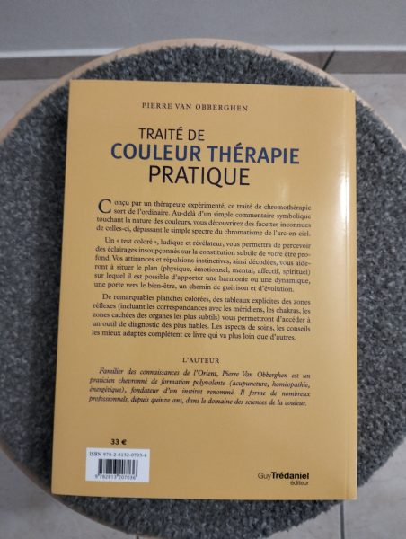 Livre traité couleur thérapie pratique occasion
