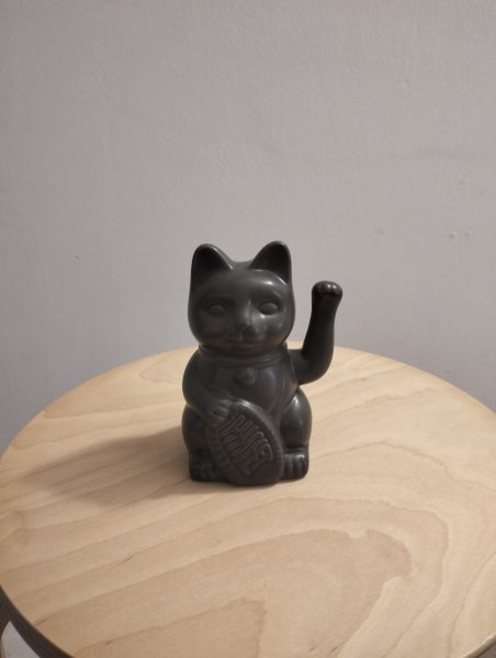 Statue porte bonheur chat occasion