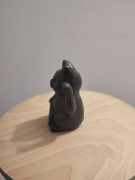 Statue porte bonheur chat occasion