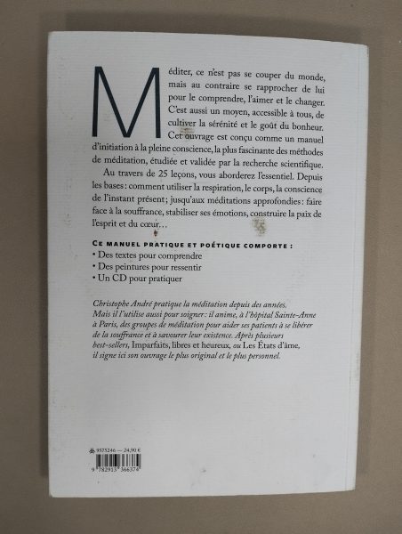 Livre Méditer jour après jour Docteur Christophe ANDRE