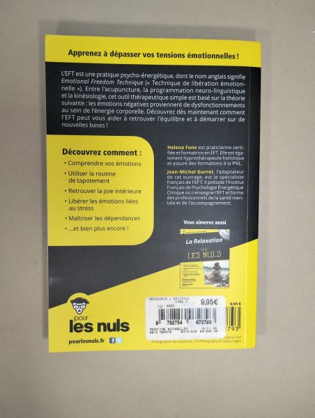 Livre Découvrir l'EFT pour les nuls