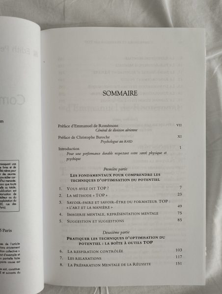 Livre Comprendre et pratiquer les techniques d'optimisation du potentiel