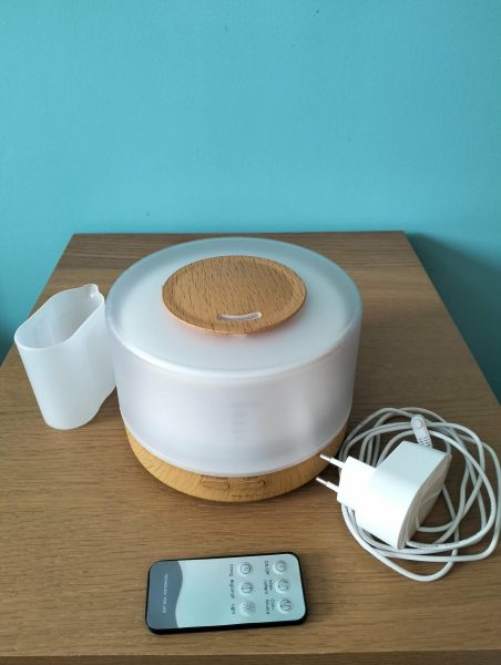 Diffuseur d’huiles essentielles avec lumière
