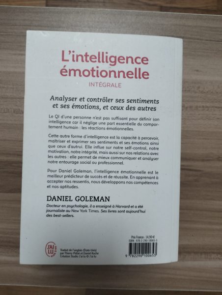 Livre L’intelligence émotionnelle intégrale – Daniel Goleman