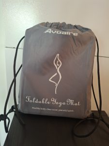 Tapis de yoga pliable de voyage