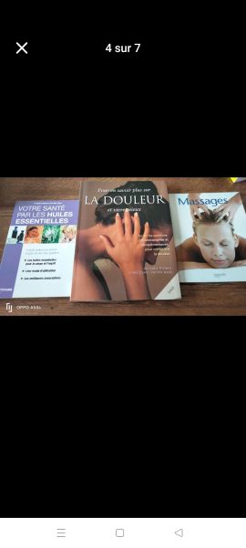 Lot de 19 livres développement personnel , yoga ...