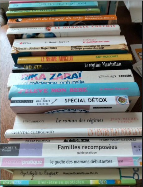 Lot de 44 livres bien-être, développement personnel & pratiques douces