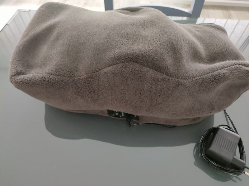 Coussin électrique de massage pieds – Relaxation & bien-être à domicile