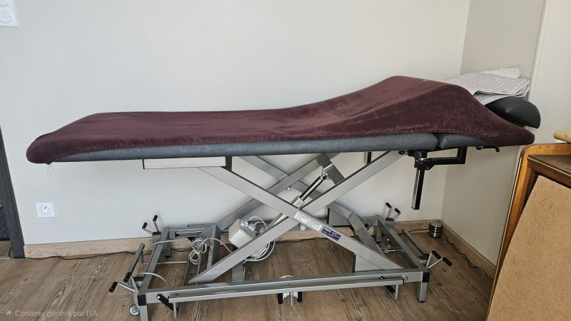 Table de massage électrique Özpinar – Très bon état – Idéale praticien / cabinet