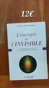 Livre L’énergie de l’invisible – Sandrine Muller-Bohard (énergies & bien-être)
