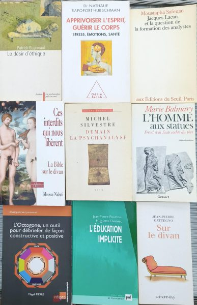 Lot livres psychanalyse, thérapies & développement personnel