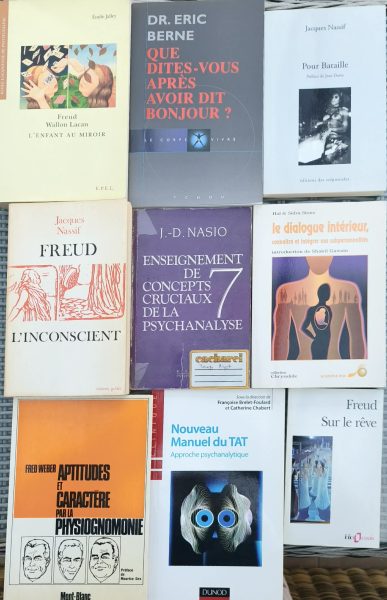 Lot livres psychanalyse, inconscient & développement personnel