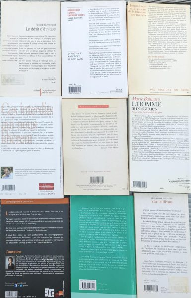 Lot livres psychanalyse, thérapies & développement personnel