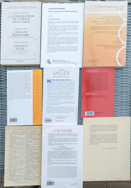 Lot livres psychanalyse, psychosomatique & analyse transactionnelle