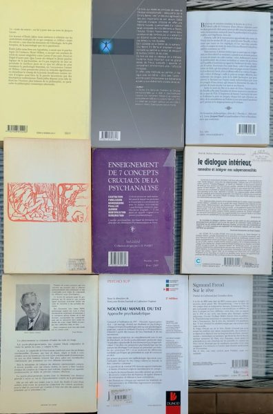 Lot livres psychanalyse, inconscient & développement personnel