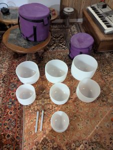 Set de bol en cristal
