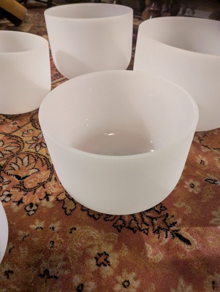 Set de bol en cristal