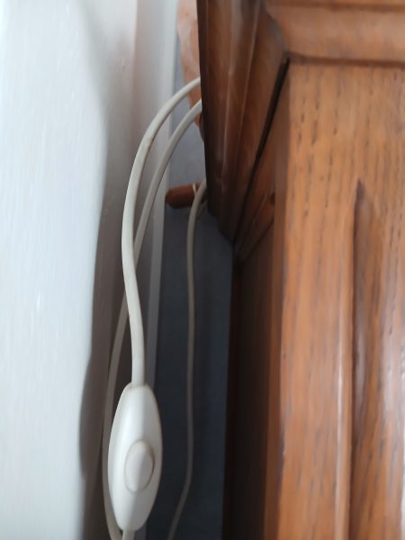Lampe pierre de sel