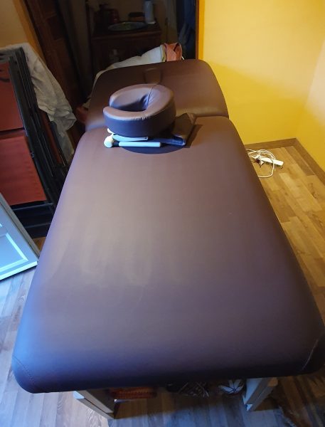 Table de massage fixe