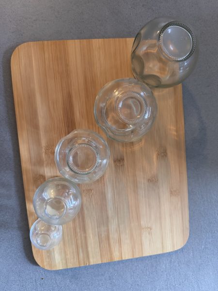 Lot de ventouses verre toutes les tailles