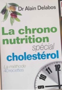 Livre La chrono nutrition spécial cholestérol du Dr Alain Delabos – Prix en MP