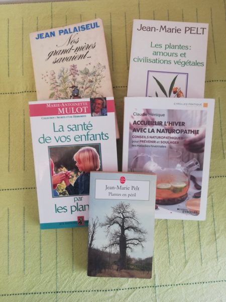 La Santé de vos enfants par les plantes Nos Grand-mères savaient Les Plantes : amours et civilisations végétales Plantes en péril Accueillir l’hiver avec la naturopathie