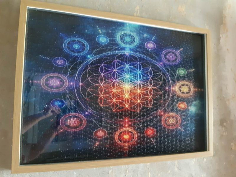 Cadra 40/50 puzzle fleur de vie