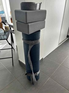 Kit yoga complet : tapis, briques et sangle de transport