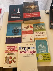 Lot de 8 livres – Hypnose, sexologie, couple et développement personnel