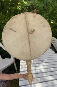 Véritable tambour tibétain