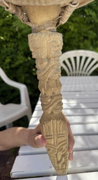 Véritable tambour tibétain