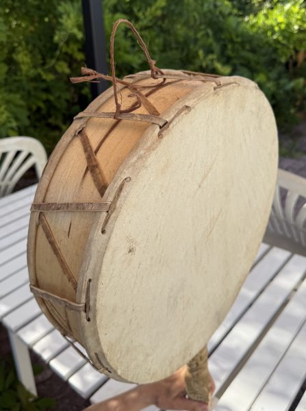 Véritable tambour tibétain