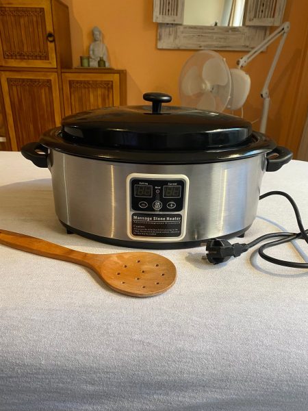 Kit de massage aux pierres chaudes complet – Très bon état