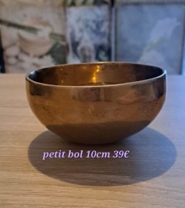 Petit bol tibétain 10 cm