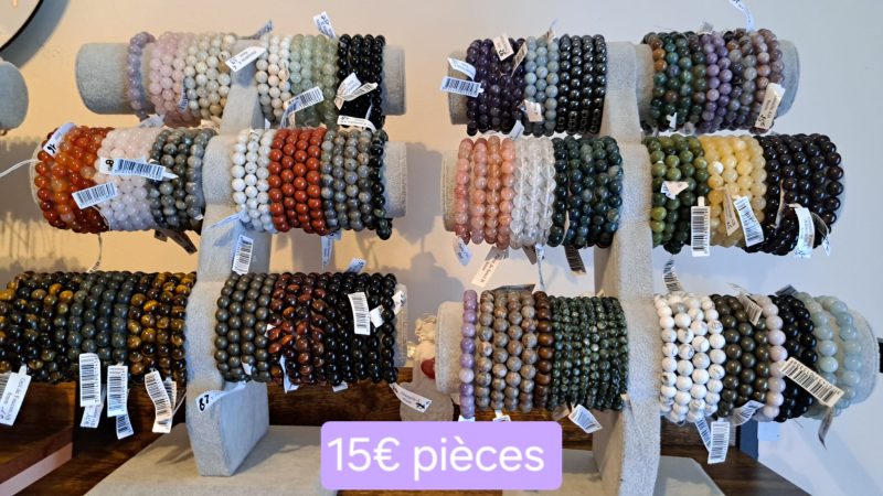 Bracelets en pierres naturelles