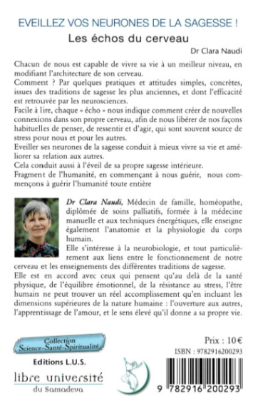 Livre Éveillez vos Neurones de la Sagesse ! – Dr Clara Naudi