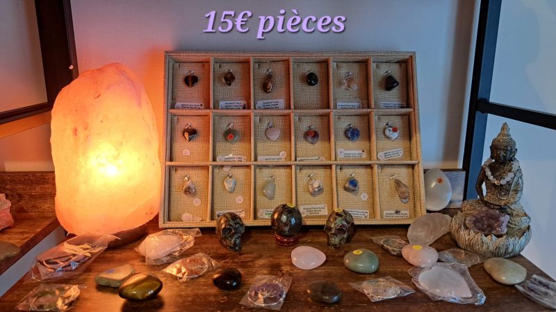 Pendentifs en pierres naturelles – Plusieurs modèles