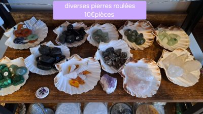Pierres roulées naturelles