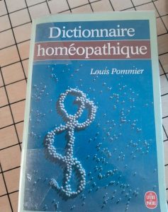 Livre Dictionnaire Homéopathique – Louis Pommier – Le Livre de Poche