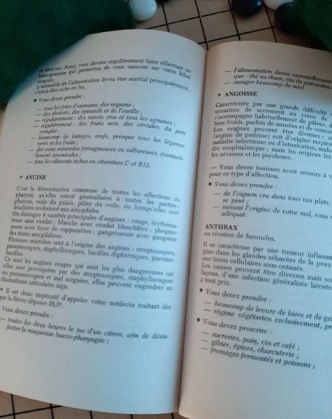 Livre La santé grâce à la diététique – Gustave Mathieu