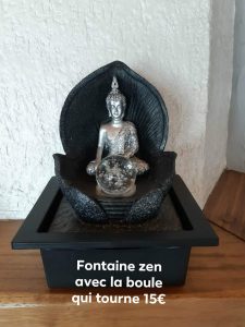 Fontaine zen boudha